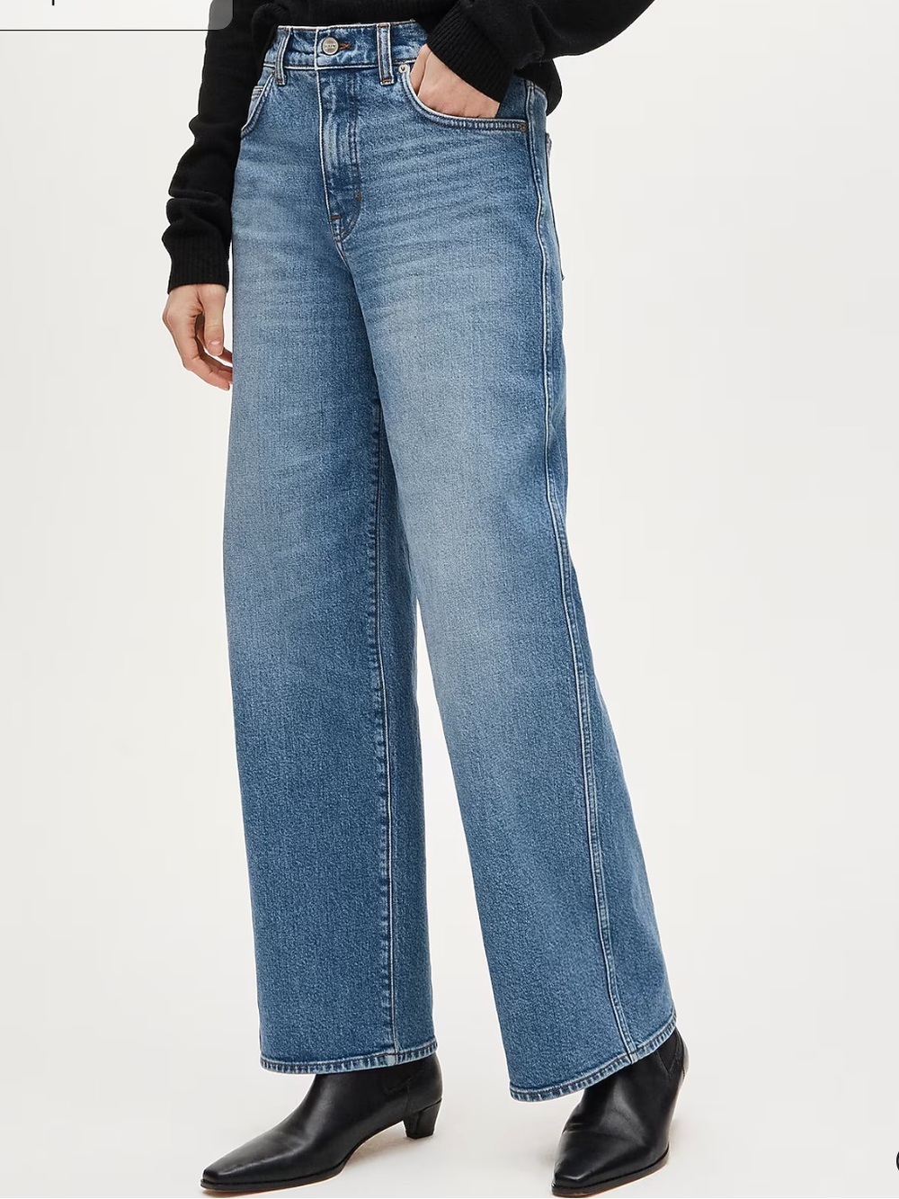 J. Crew Everyday Wide Leg Crop Jean